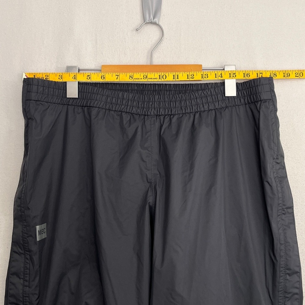 MEC Pertex Shield Waterproof Rain Pants Womens XL Short Petite Black Hiking - Picture 7 of 9